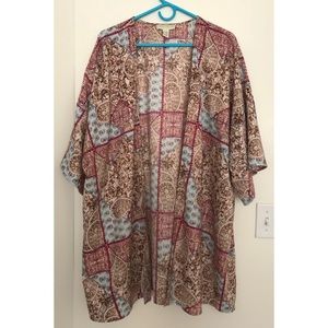 Forever 21 Patterned Kimono/Cover
